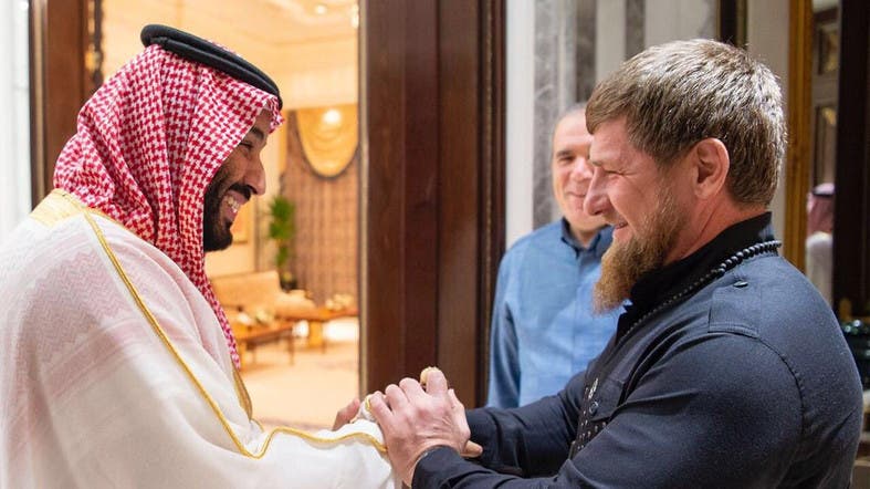 IN PICTURES: Saudi Crown Prince receives Chechen President 