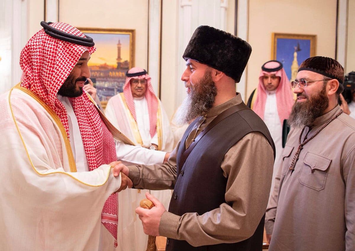 IN PICTURES: Saudi Crown Prince receives Chechen President 