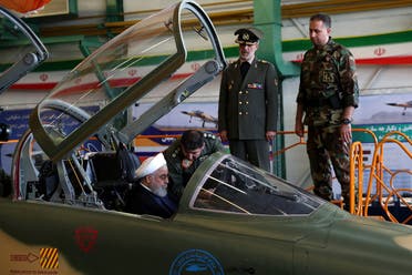 Iran fighter jet Kowsar 4 (AFP)