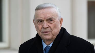 José Maria Marin of Brazil, one of three defendants in the FIFA scandal, as he arrives at the Federal Courthouse in Brooklyn in New York. (File photo: AFP)