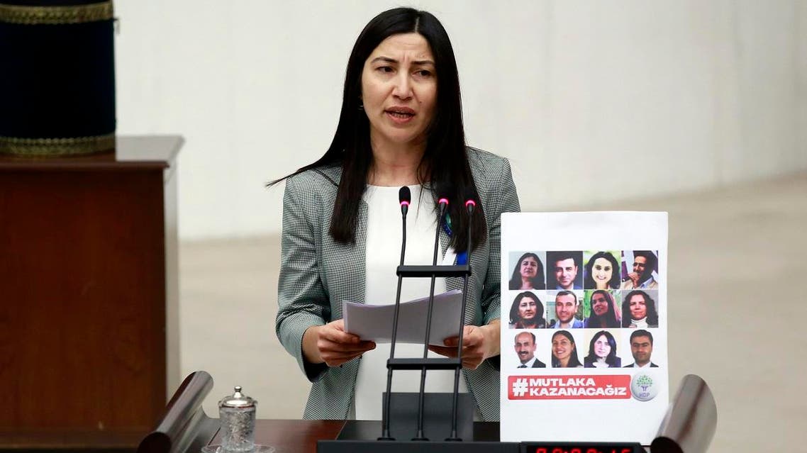 Ex-Kurdish party MP Leyla Birlik (AP)