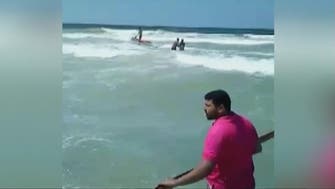 WATCH: Man stabbed to death after fighting wife's ‘sexual harasser’ on Egypt beach