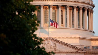 Flag flies at half-staff in honor of Senator John McCain (R-AZ) at the U.S. Capitol in Washington. (Reuters)