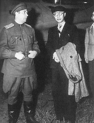 صورة لبوئي عقب إعتقاله من قبل السوفيت