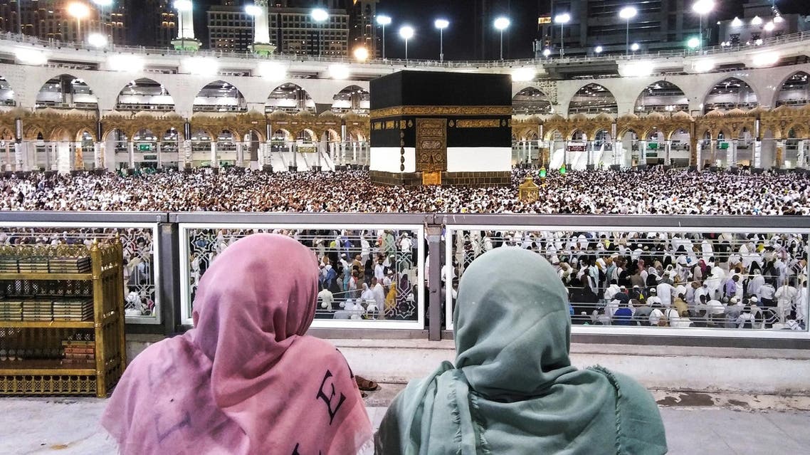 Tawaf Al-Ifada is the last formal rite of Hajj, in which pilgrims visit the holy Kaaba for the farewell circumambulation. (AFP)