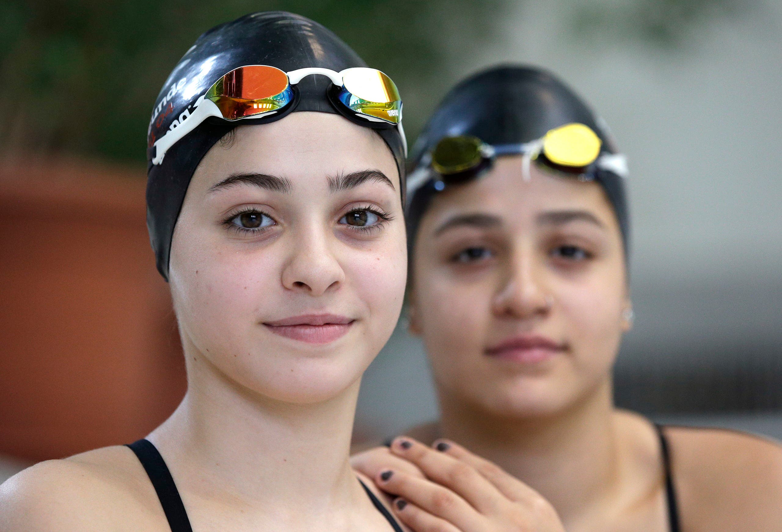Syrian swimmer Sara mardini arrested in Greece. (AP)