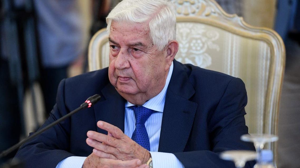 syria moscow moualem (AFP)