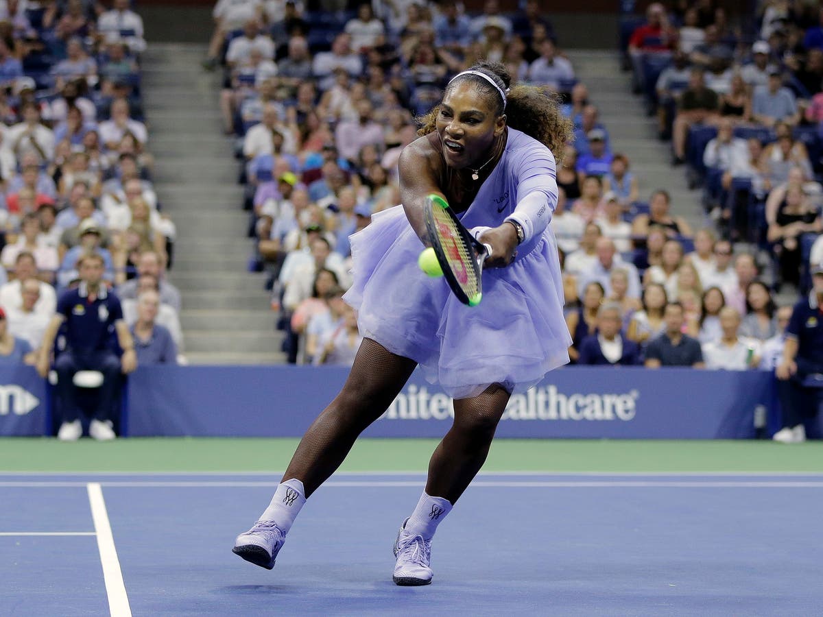 Serena Williams gets Virgil Abloh-inspired shoes during US Open