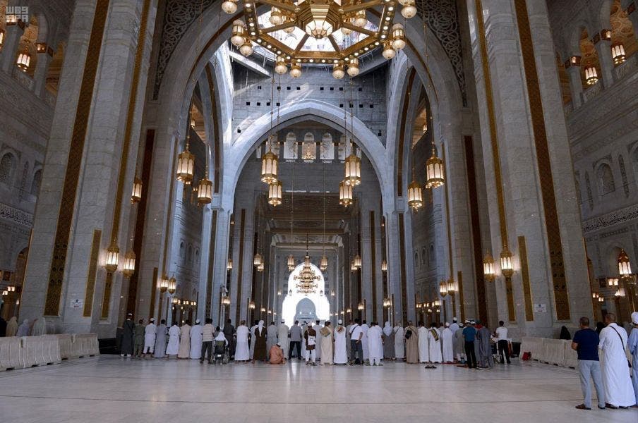 Inside Grand Mosque Mecca