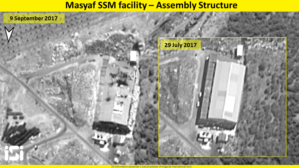 Satellite images show Iranian missile bases in Syria's Wadi 