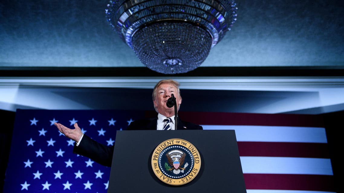 Having learned the lessons of appeasement from the 1930s, Trump made it clear that the Iranian violations of the agreement would not be forgiven or tolerated. (AFP)
