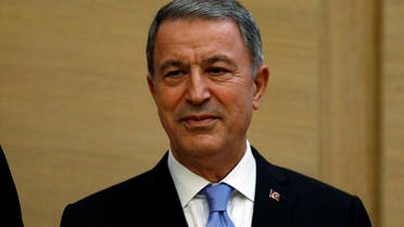 Turkish defense minister Hulusi Akar. (AP)