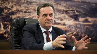 Israeli Intelligence Minister Yisrael Katz (AP)