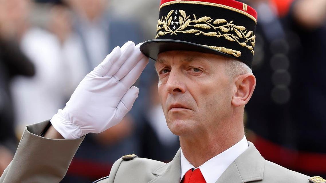 French armed forces chief Francois Lecointre. (AFP)