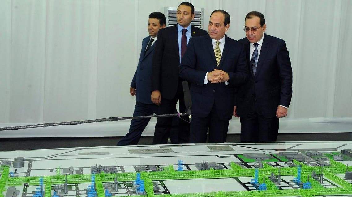 Egypt Zihr gas field (AFP)