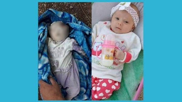 الرضيعة السورية القتيلة بقصف طيران الأسد لإدلب