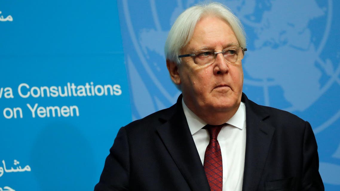 UN envoy Martin Griffiths attends a news conference on Yemen talks at the United Nations in Geneva, Switzerland September 8, 2018. REUTERS/Denis Balibouse