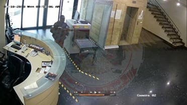 The cameras also recorded the moment when the gunmen blew themselves up. (Supplied)