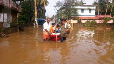 Floods have affected 1.4 million people in Kerala. (Supplied)