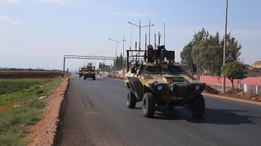 Turkish army reinforcements on the border between Turkey and Syria
