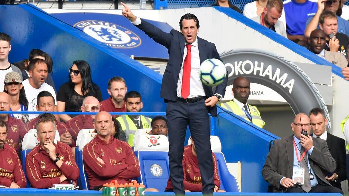 Arsenal manager Unai Emery. (Reuters)