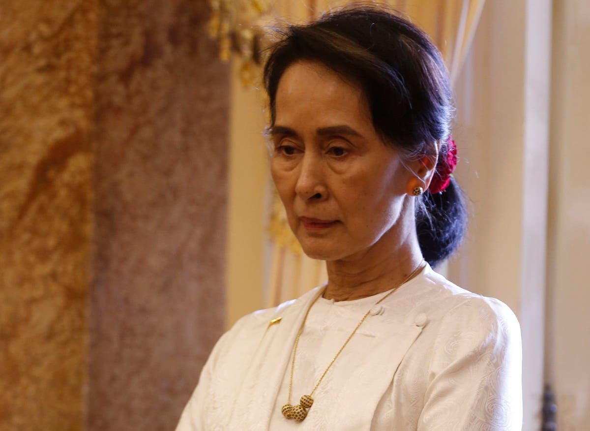 Suu Kyi, Myanmar's deposed leader. (AFP)