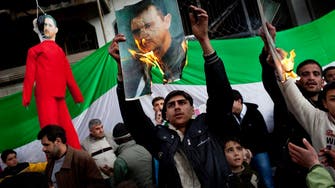 Defying dangers, Idlib residents protest Syria’s Assad