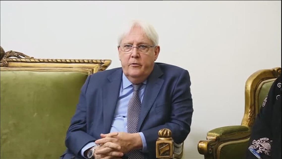 غريفيث يسعى لاقناع ميليشيات الحوثيين بالمفاوضات