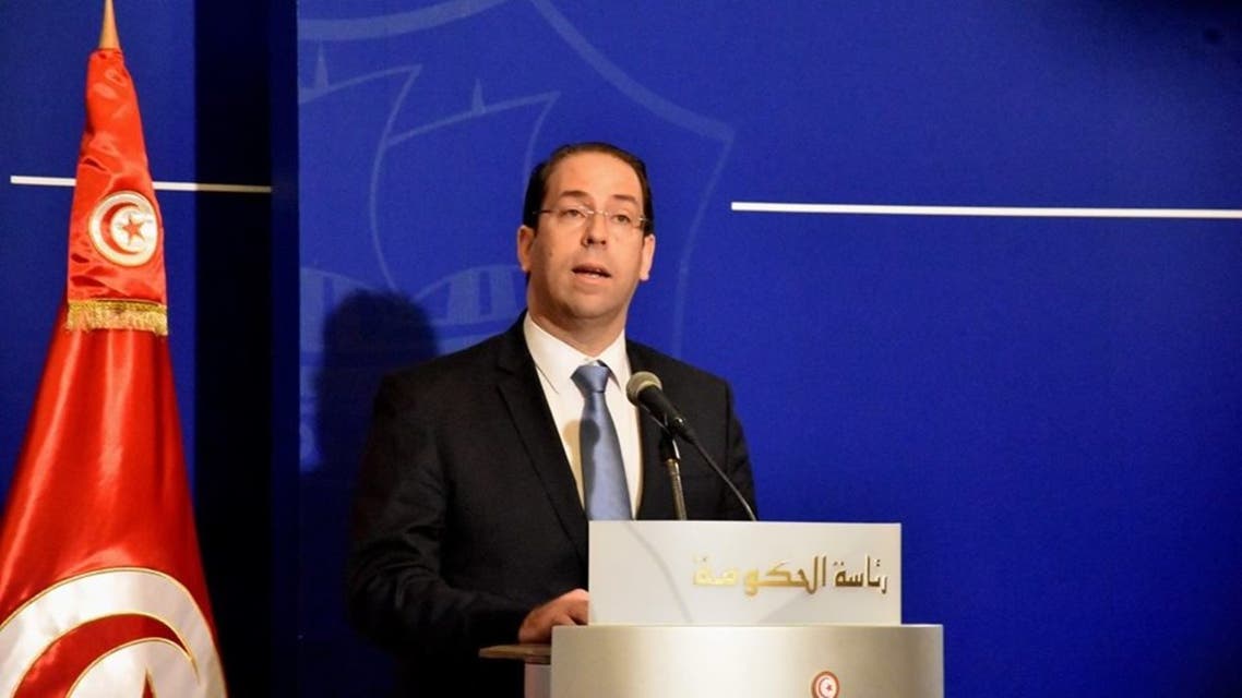 رئيس الحكومة التونسي يوسف الشاهد