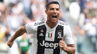 Cristiano Ronaldo scores his first goal for Juventus