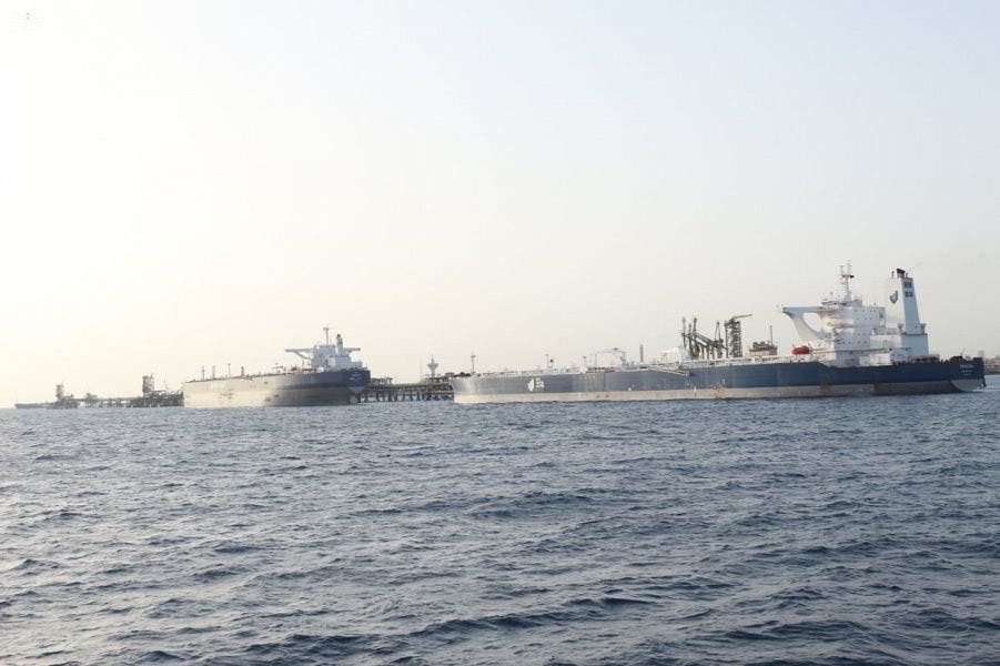The port managed to receive 16 ships docked at the same time. (SPA)