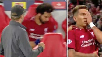 What was Mo Salah doing? Watch his confusing reaction to Firmino’s goal