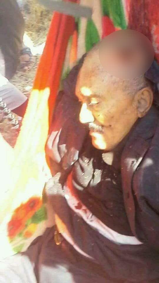 عکسی که حوثیها از علی عبدالله صالح پس از کشته شدنش منتشر کردند