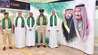 WATCH: Dubai airport takes the lead in starting Saudi National Day celebrations