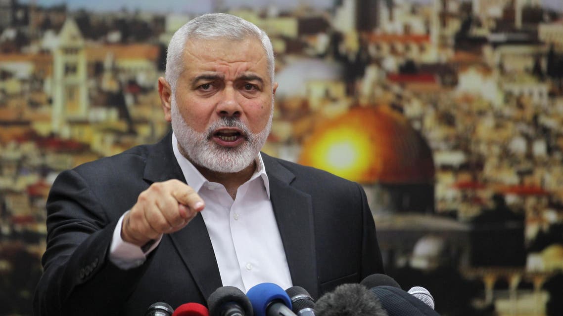 Hamas Chief Ismail Haniyeh. (File photo: AFP)