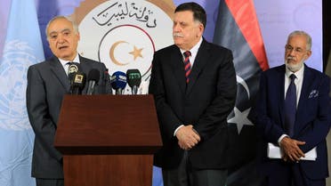Libya's UN-backed Prime Minister Fayez al-Sarra (AFP)