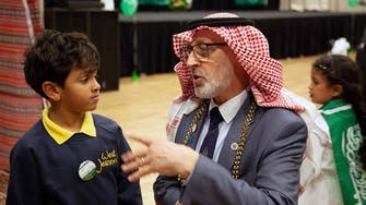 Lord Mayor of Newcastle upon Tyne dons the Shemagh on Saudi National Day
