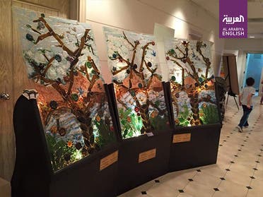 Saudi glass artist 1 (Supplied)