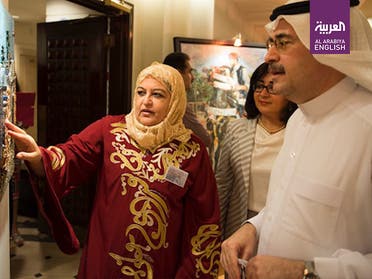 Saudi glass artist 3 (Supplied)