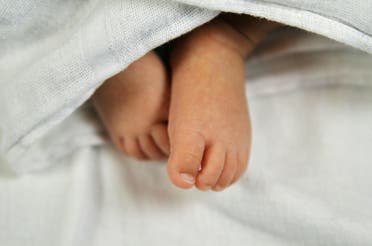 Baby feet. (Shutterstock)