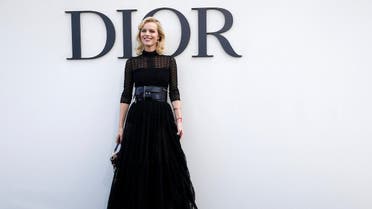 Eva Herzigova during a photocall before the Spring/Summer 2019 women’s ready-to-wear collection show for Dior during Paris Fashion Week on September 24, 2018. (Reuters)