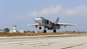 Syria Hmeimim air base Russia (AFP)