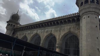 IN PICTURES: Renovation time for India’s historic mosque, with Mecca connection