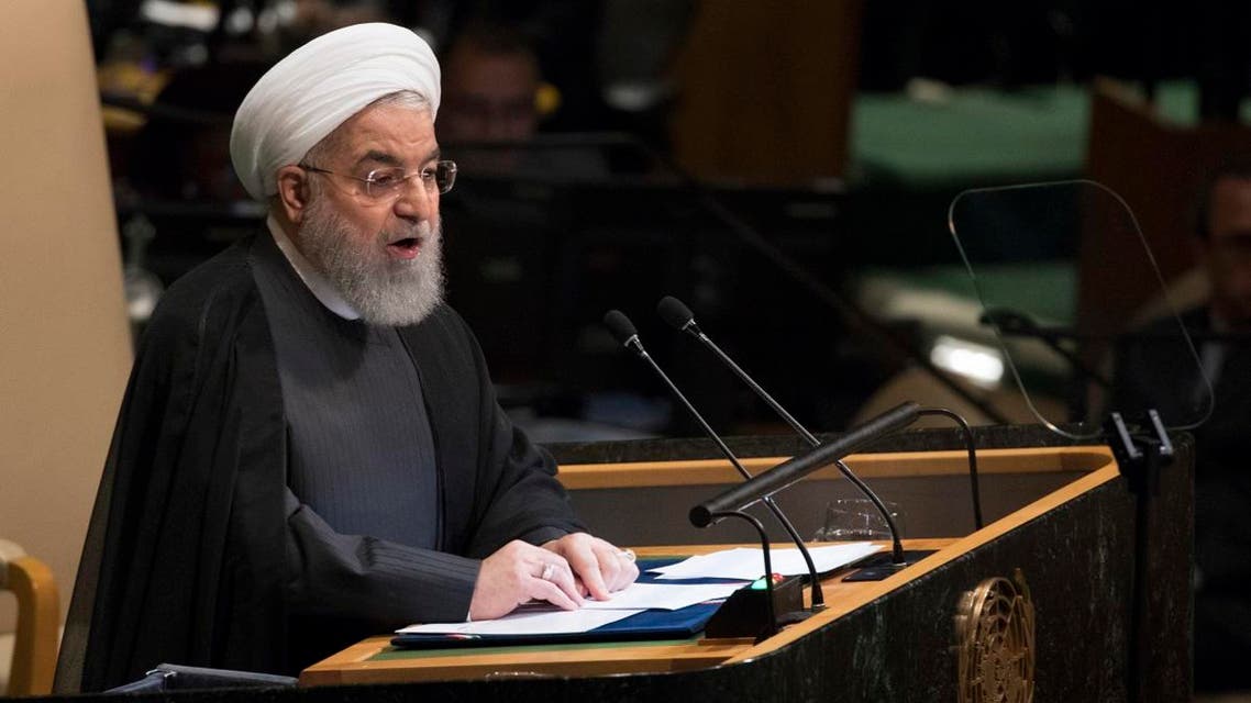 Hassan Rouhani UNGA. (AP)j