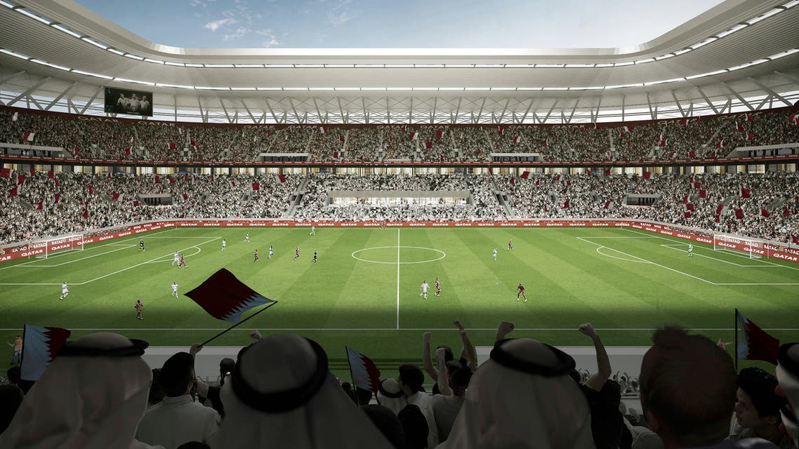 مونديال قطر ملعب في الدوحة