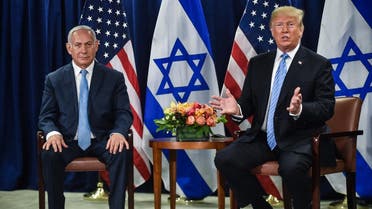 Trump Netanyahu United Nations (AFP)