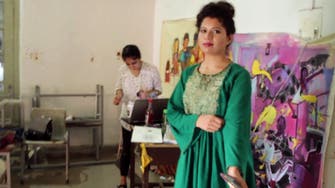 VIDEO: Award-winning Pakistani painter who draws inspiration from corals, colors