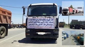 Iran truck drivers strikes sweep the country