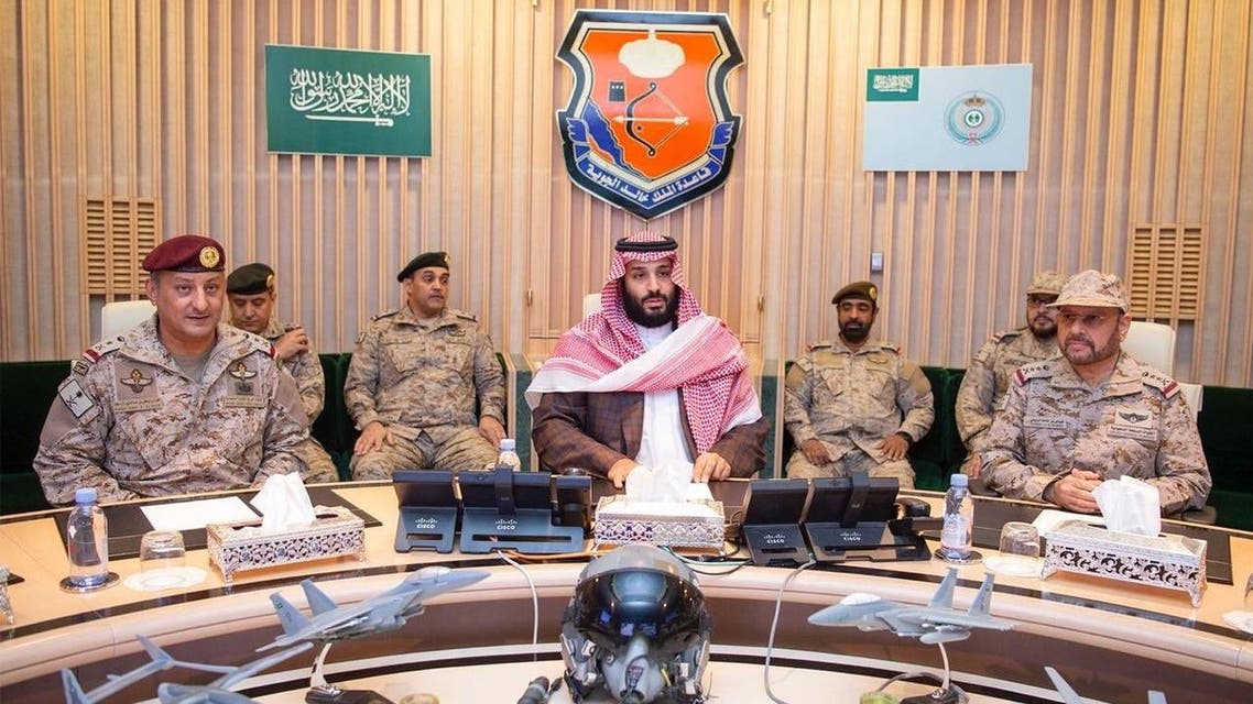 Saudi Crown Prince oversees coalition briefing on southern border operations