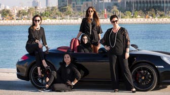 Saudi women compete in Bahrain Formula One circuit